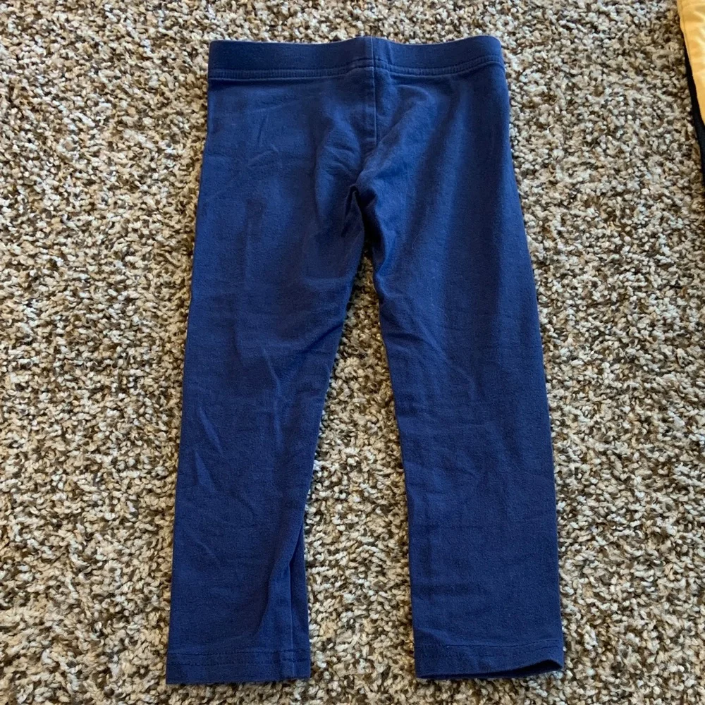 Kids Leggings Set - Gray, Navy, and Black T3 lot of 6 - Picture 11 of 16